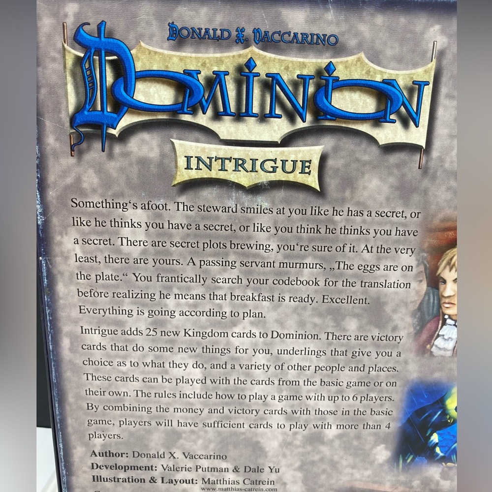Dominion Intrigue Expansion Card Game - Picture 6 of 16